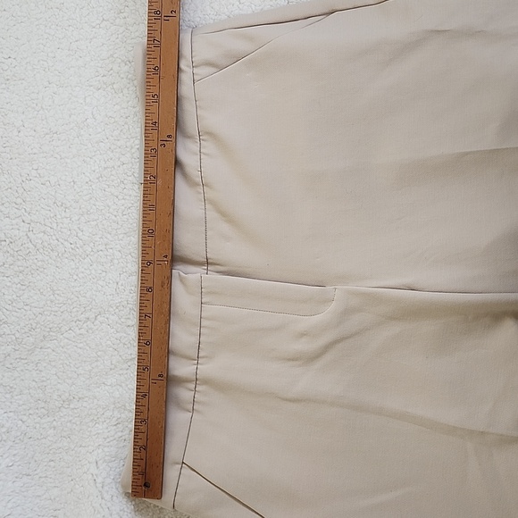 NWT Chico's Women's So Slimming Ankle Beige/Sand Dress Pants, Size 12 R - Picture 12 of 13